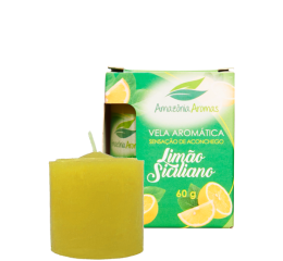 VELA PERFUMADA 60G LIMAO SIC. 934